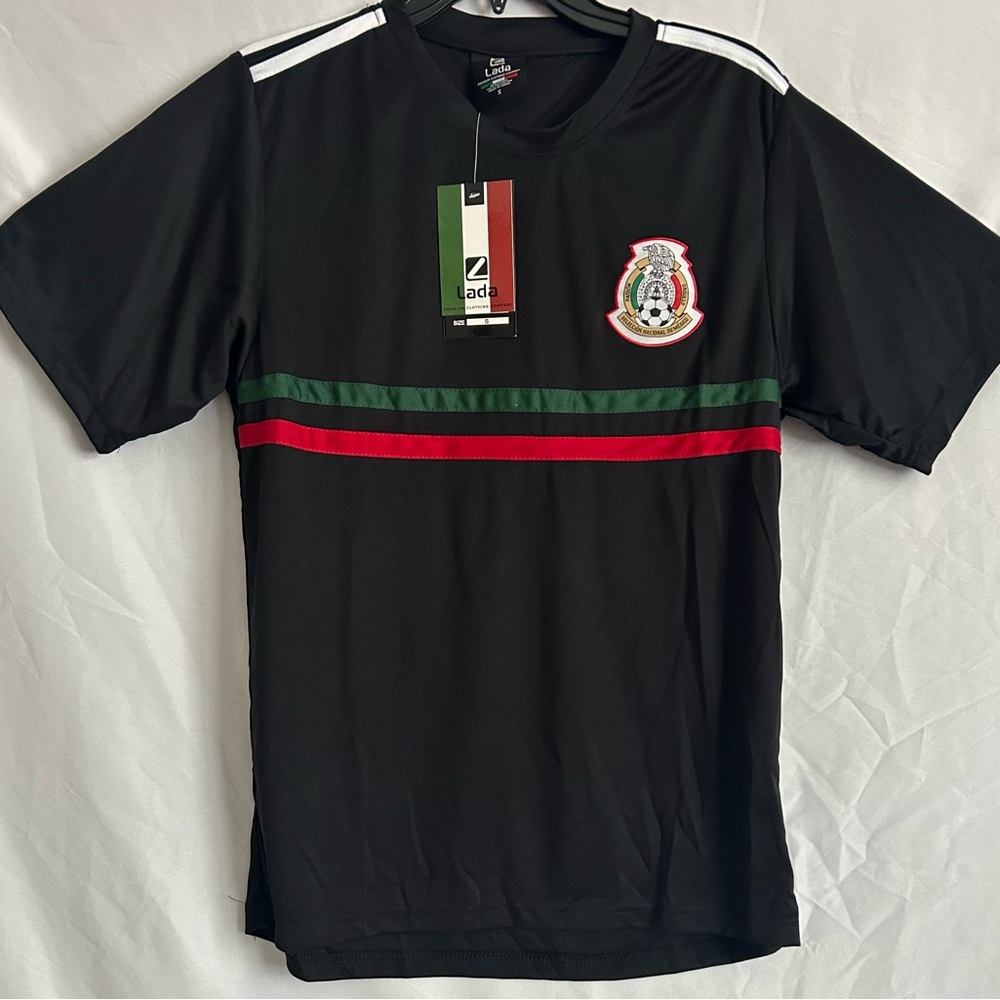 Mexico New Jersey Lada Seleccion Mexicana Black size S Soccer Fooball Casuals
